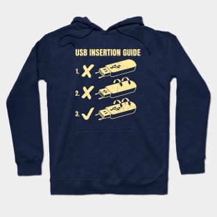 USB Insertion Guide Hoodie